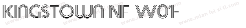 Kingstown NF W01字体转换